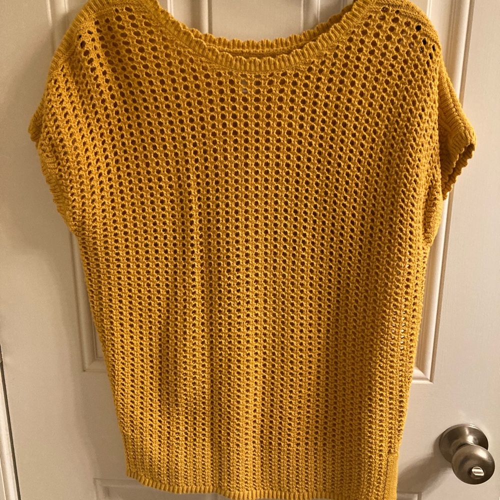 Old Navy Sunny Yellow sleeveless sweater